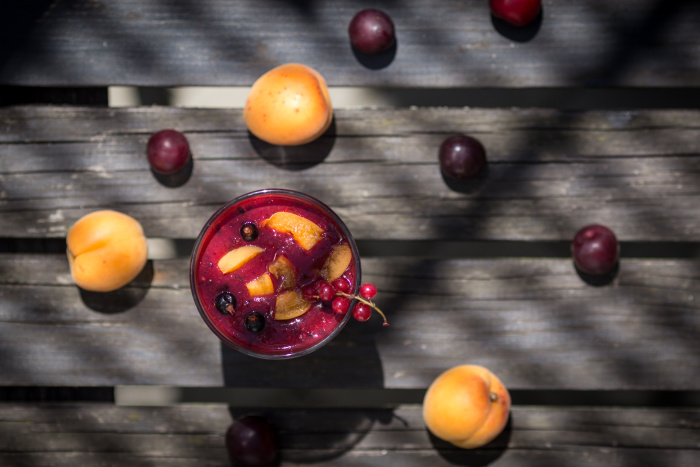 smoothie meruňka a švestky