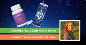 dreamly vs. good night drink, porovnání a recenze