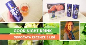 Recenze nápoje na spaní Good Night Drink